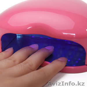 Ультрафиолетовая светодиодная LED-лампа для сушки геля на ногтях сердечко 14039  - Изображение #1, Объявление #1311062