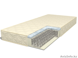 Металлическая двуспальная  кровать "Сакура" с ортопедическим матрасом  - Изображение #2, Объявление #1335927