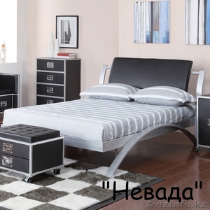Металлическая двуспальная кровать "Невада" - Изображение #1, Объявление #1335925