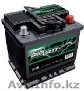 Аккумулятор Gigawatt 60 Ah для Toyota Corolla в Алматы - Изображение #1, Объявление #1351176
