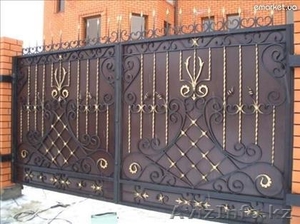 Металлические ворота и ограждение Алматы - Изображение #3, Объявление #1356339