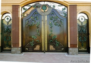 Изготовление ворот и калиток любой сложности Алматы - Изображение #1, Объявление #1356338