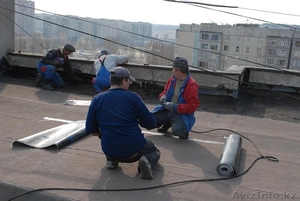 Ремонт двускатной крыши в Алматы, устранения протеканий работаем по договору.  - Изображение #1, Объявление #1365419