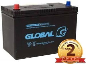 Аккумулятор Global 90ah с доставкой и установкой 87074808949 - Изображение #1, Объявление #1356675