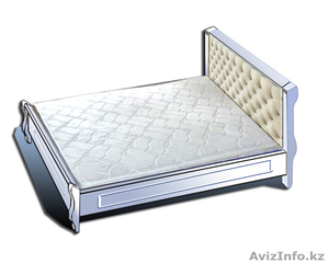 Двухместная кровать с матрасом - Изображение #1, Объявление #1367481
