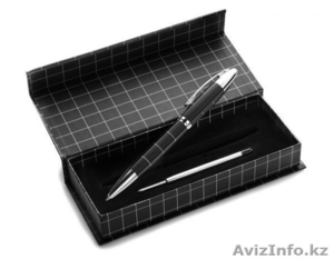  Ручка металлическая, чёрная, в футляре  - Изображение #2, Объявление #1375173