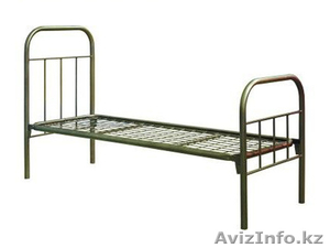 Кровати металлические двухъярусные, кровати для рабочих, кровати опт - Изображение #2, Объявление #1422052