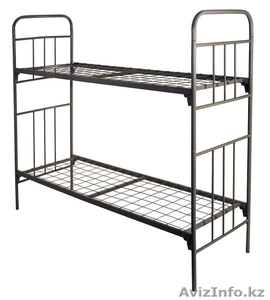 Кровати металлические двухъярусные, кровати для рабочих, кровати опт - Изображение #1, Объявление #1422052