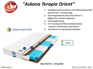 Ортопедические матрасы “Askona Terapia Orient” 200х160, 152000 - Изображение #1, Объявление #1326173