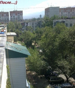 Профессиональная установка балконного козырька в Алматы - Изображение #1, Объявление #1445634