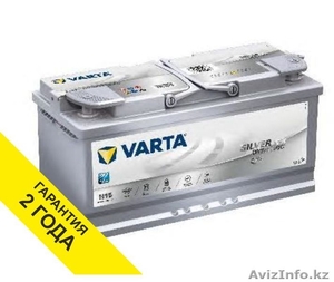 Аккумулятор гелевый VARTA (Германия) AGM 105Ah с доставкой и установкой - Изображение #1, Объявление #1456627