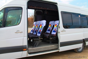 Микроавтобусы в Алматы 18 местные развозка персонала сотрудников работников - Изображение #1, Объявление #1179264