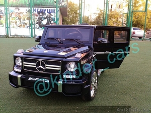 Mercedes Gelenwagen G63 AMG электромобили для детей - Изображение #4, Объявление #1467596