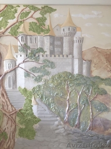 Роспись стен Барельефы декоративная штукатурка,леонардо,шелк,внутряння - Изображение #5, Объявление #1326254
