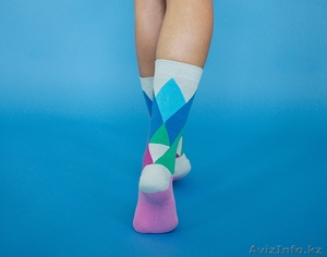 Цветные носки купить в Алматы - Изображение #3, Объявление #1492090
