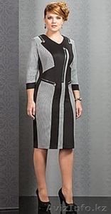 Стильное женское платье. 56-58, 60, 62 размеры.  - Изображение #1, Объявление #1497157
