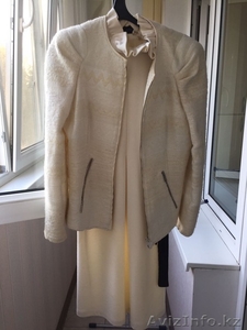 продам белый теплый пиджак Zara - Изображение #1, Объявление #1503461