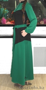 Платье в пол черно-зеленое  - Изображение #1, Объявление #1509554