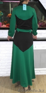 Платье в пол черно-зеленое  - Изображение #2, Объявление #1509554