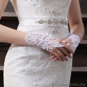 Свадебные перчатки с вышивкой - Изображение #4, Объявление #1509360