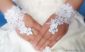 Свадебные перчатки с цветами - Изображение #3, Объявление #1510830