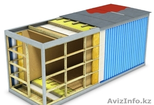 Продам жилой контейнер, изготовление на заказ Алматы - Изображение #3, Объявление #1506218