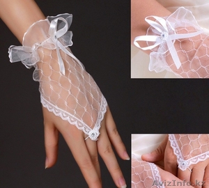 Свадебные перчатки с кружевом - Изображение #2, Объявление #1516475