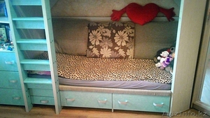 Двухъярусная детская-подростковая кровать с комодом - Изображение #6, Объявление #1527978