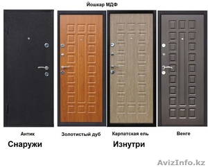  металлические входные  двери в Алматы  - Изображение #1, Объявление #1521920