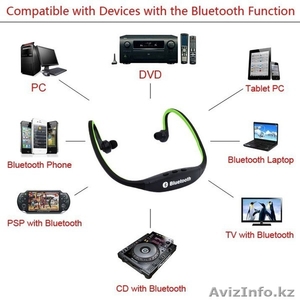 Продам беспроводные спортивные наушники Bluetooth - Изображение #1, Объявление #1545488