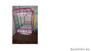 Детская кровать металлическия духъярусная  - Изображение #1, Объявление #1570569