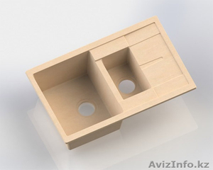 Продам кухонную мойку kvadra too из искусственного камня