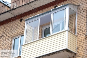 Установим козырек на балкон с гарантией в Алматы - Изображение #1, Объявление #1620076