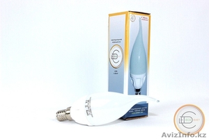 LED Светодиодная лампа С30L 5W E27 Eco-Svet Лед 220-240V - Изображение #1, Объявление #1619581