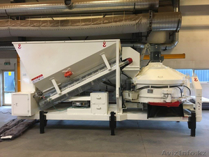 Компактный мобильный бетонный завод SUMAB С15-1200