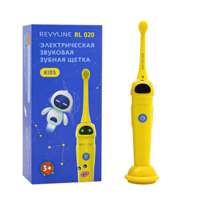Зубная щетка для детей Revyline RL 020 Kids, желтая - Изображение #1, Объявление #1686589