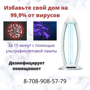 Лампа кварцевая, Бактерицидная лампа, Ультрафиолетовая лампа - Изображение #1, Объявление #1687835