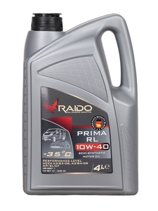 RAIDO Prima RL 10W-40- полусинтетическое моторное масло  - Изображение #1, Объявление #1693767