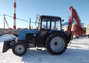 Экскаватор-бульдозер на базе трактора "Беларус-82.1" - Изображение #1, Объявление #1717992