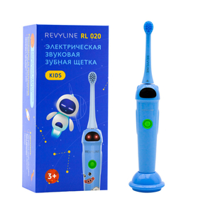 Детская звуковая щетка Revyline RL020 Kids, ярко-синий цвет - Изображение #1, Объявление #1727841