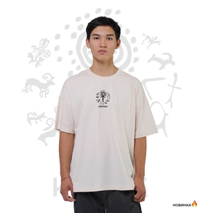 Oversize футболка с принтом "Tengri" - Изображение #1, Объявление #1738049