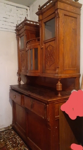 Старинный антикварный кухонный шкаф. - Изображение #4, Объявление #1739176