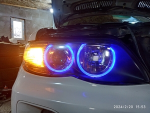 2 шт. светодиодные лампы «ангельские глазки» для BMW . - Изображение #4, Объявление #1744673