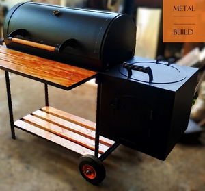 Смокеры (барбекю-коптильни) под ключ: Алматы,  Талдыкорган,  Конаев. Гарантия