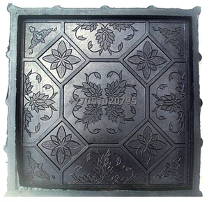 Формы резиновые для брусчатки-тротуарной плитки-пигмент-пластификатор