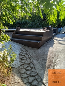 Обшивка террасной доской,  декинг под ключ: Алматы,  Конаев. Гарантия