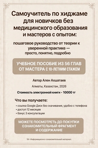 Обучение хиджаме с нуля — электронный самоучитель для самостоятельного изучения