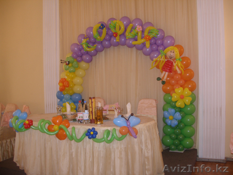 Оформление шарами,живыми цветами,продажа шаров и гелия - Изображение #5, Объявление #40837
