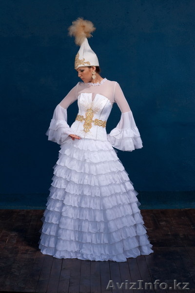 роскошные казахские платья от ателье \"Золотая пуговица\" - Изображение #3, Объявление #110733