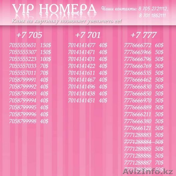 ПРОДАМ ВИП НОМЕРА! - Изображение #2, Объявление #104650